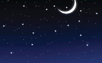 You on a starry night